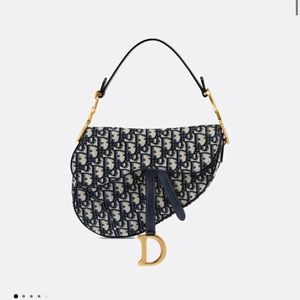 Dior Monogram Saddle Bag